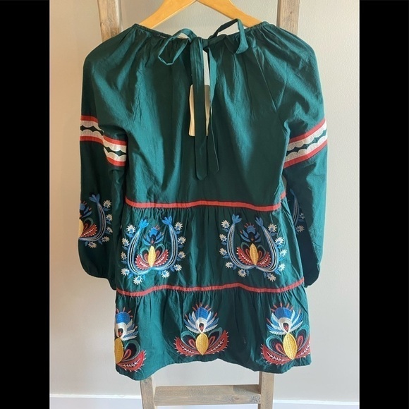 ANTHROPOLOGIE Let Me Be Embroidered Tunic Dress - Picture 8 of 14